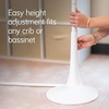 image:imageNANOBB Baby Monitor Floor Stand Accessory  Adjustable Height Stable Weighted Base Portable Camera Holder for Cribs Bassinets amp Nursery  Easy NoTool Setup FullView Flex Mount  Stand OnlyStyle  Stand