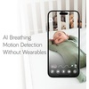image:imageNANOBB Smart Baby Monitor 360 1080p HD Camera with Monitor Floor Stand Accessory Adjustable Height Stable Weighted Base