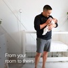 image:imageNANOBB Smart Baby Monitor 360 1080p HD Camera with Monitor Floor Stand Accessory Adjustable Height Stable Weighted Base