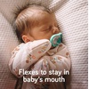 image:imageNanobebe Baby Pacifiers 03 Month  Orthodontic Curves Comfortably with Face Contour Award Winning for Breastfeeding Babies 100 Silicone Perfect Baby Registry Gift 2pkGrey4 Count Pack of 1