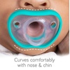 image:imageNanobebe Baby Pacifiers 03 Month  Orthodontic Curves Comfortably with Face Contour Award Winning for Breastfeeding Babies 100 Silicone Perfect Baby Registry Gift 2pkGrey2 Count Pack of 2