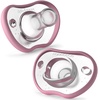 image:imageNanobebe Baby Pacifiers 03 Month  Orthodontic Curves Comfortably with Face Contour Award Winning for Breastfeeding Babies 100 Silicone Perfect Baby Registry Gift 2pkGrey2 Count Pack of 1