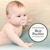 image:imageNanobebe Baby Pacifiers 03 Month  Orthodontic Curves Comfortably with Face Contour Award Winning for Breastfeeding Babies 100 Silicone Perfect Baby Registry Gift 2pkGrey4 Count Pack of 24
