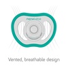 image:imageNanobebe Baby Pacifiers 03 Month  Orthodontic Curves Comfortably with Face Contour Award Winning for Breastfeeding Babies 100 Silicone Perfect Baby Registry Gift 2pkGrey4 Count Pack of 1