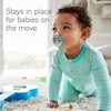image:imageNanobebe Baby Pacifiers 03 Month  Orthodontic Curves Comfortably with Face Contour Award Winning for Breastfeeding Babies 100 Silicone Perfect Baby Registry Gift 2pkGrey4 Count Pack of 4