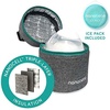 image:imageNanobebe Breastmilk Baby Bottle Cooler amp Travel Bag with Ice Pack  Sage