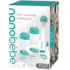 image:imageNanobebe Breastmilk Baby Bottle Cooler amp Travel Bag with Ice Pack  Teal set