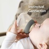 image:imageNanobebe Breastmilk Bottle Breastfeeding Newborn Breast Like Anti Colic Perfect Latch Preserves Breast Milk nutrients TwinPack TealTeal