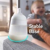 image:imageNanobebe Flexy Silicone Baby Bottle 2Pack Grey 9oz Bundled with Flexy Bottle Handles 2 Pack in Grey
