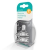 image:imageNanobebe Flexy Silicone Bottles Nipples Triple Vented TwinPack  Y Cut