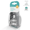 image:imageNanobebe Nipples Baby Bottle Nipples Silicone Nipple Triple Vented Ready to Use 4 Pack Fast Flow2 Count Pack of 1