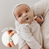 image:imageNanobebe Silicone Baby Bottle Flexy Set with AntiColic Nipples Bottle Brush and Pacifiers  5oz and 9oz  Sage