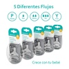 image:imageNanobebe Silicone Baby Bottles 9oz 3pk White Bundled with Silicone Baby Bottles Nipples 4pk Medium Flow