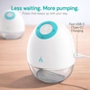 image:imageNanobebe Wearable Breast Pump Hands Free Wireless Electric Breast Pump Smart App Controlled Pump Quiet Portable Multiple Modes 1Pack2 Pack