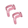 image:imageNanobebe Flexy Bottle Handles EasyGrip Ergonomic 2Pack Transitional Sippy Cup PinkPink
