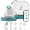 image:imageNanobebe Wearable Breast Pump Hands Free Wireless Electric Breast Pump Smart App Controlled Pump Quiet Portable Multiple Modes 1Pack1 Pack
