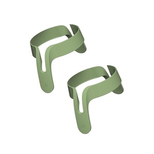 image:imageNanobebe Flexy Bottle Handles EasyGrip Ergonomic 2Pack Transitional Sippy Cup PinkSage