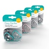 image:imageNanobebe Baby Pacifiers 03 Month  Orthodontic Curves Comfortably with Face Contour Award Winning for Breastfeeding Babies 100 Silicone Perfect Baby Registry Gift 2pkTeal2 Count Pack of 1